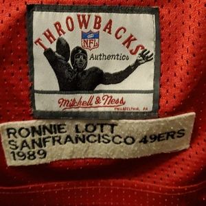 Ronnie lott 49ers throwback